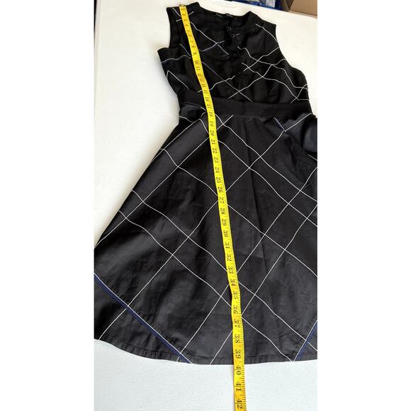 Proenza Schouler Dress Plaid Women 6 Silk Designer Luxury Preppy Dark Academia - Picture 5 of 10